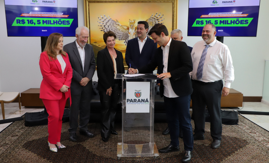 ASSINATURA CONTRATO IRATI