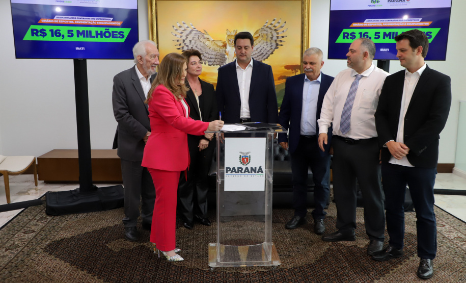 ASSINATURA CONTRATO IRATI