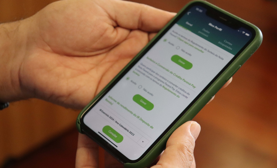 Fazenda orienta consumidores a informar valores do Nota Paraná na declaração do Imposto de Renda