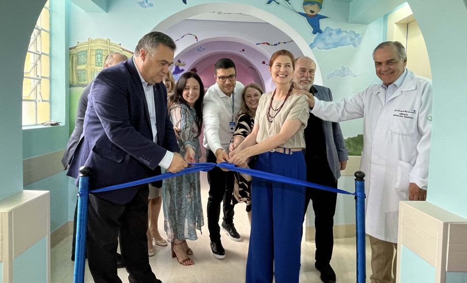 Com apoio do Estado, Hospital Pequeno Príncipe inaugura oito novos leitos de UTI