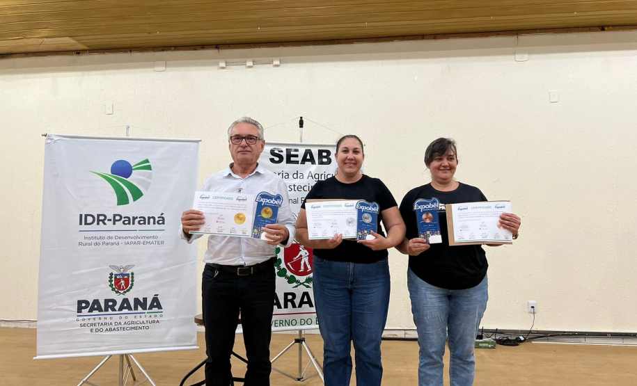 Produtora de Dois Vizinhos vence o Prêmio Expobel de Queijos Coloniais do Sudoeste