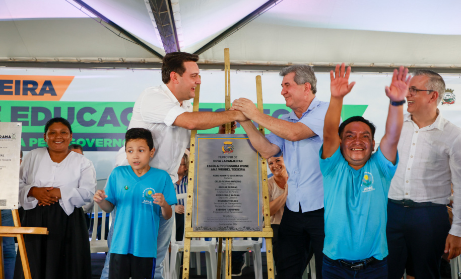 O governador Carlos Massa Ratinho Junior inaugura nesta quinta-feira (25) a Escola de Educação Especial de Nova Laranjeiras, na região Centro-Sul do Paraná.