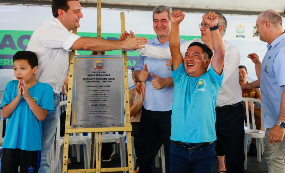 O governador Carlos Massa Ratinho Junior inaugura nesta quinta-feira (25) a Escola de Educação Especial de Nova Laranjeiras, na região Centro-Sul do Paraná.