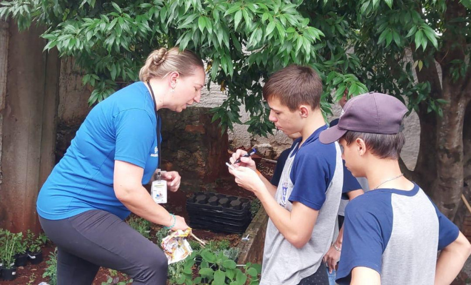 SANEPAR OFICINA HORTAS