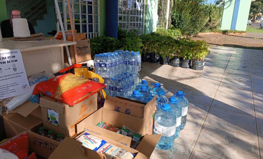 Em Irati, a campanha solidário em prol das vítimas das enchentes vai até sexta-feira (10).