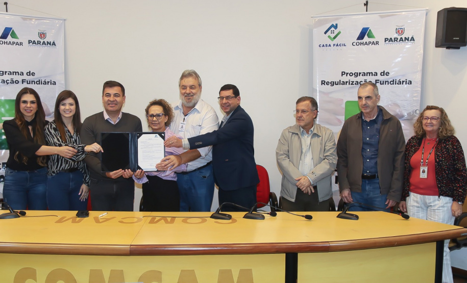 COHAPAR REUNIÃO Escritura na Mão