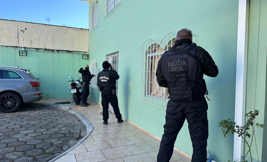 Polícia Civil deflagra operação contra suspeitos de estelionato em Curitiba e RMC