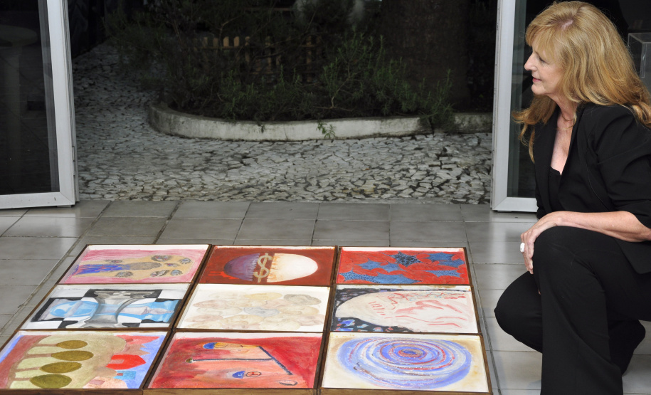 "Eu e o Mundo" fica em cartaz no Museu Casa Alfredo Andersen até quinta-feira