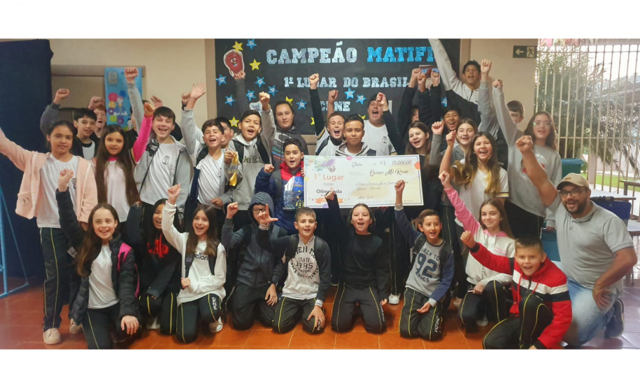 SEED 1º LUGAR OLIMPÍADA MATEMÁTICA