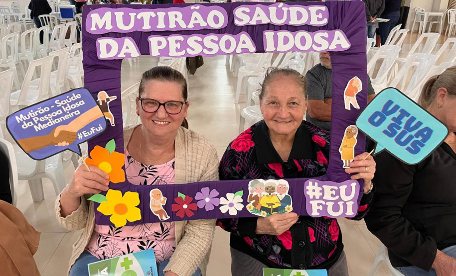 Saúde realiza capacitação de profissionais e mutirão da pessoa idosa na Região Oeste