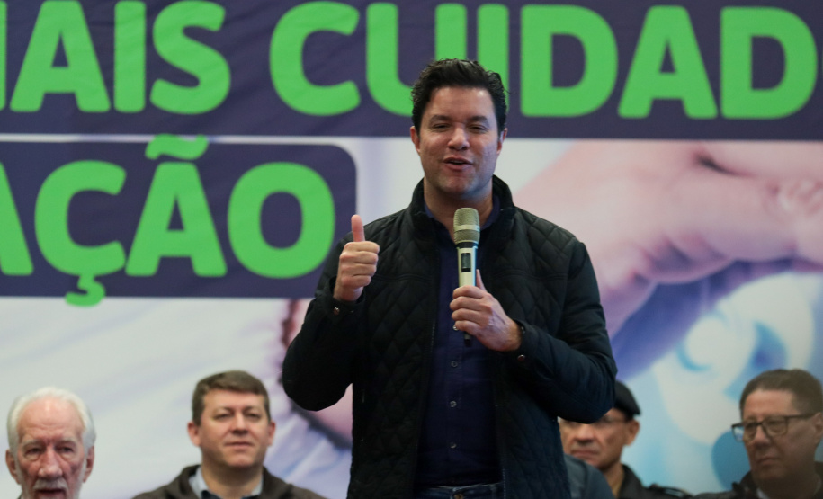 O governador em exercício Darci Piana participa neste sábado (29) do anúncio de novos investimentos do Governo do Estado em Quedas do Iguaçu.