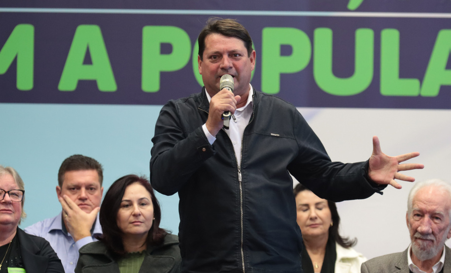 O governador em exercício Darci Piana participa neste sábado (29) do anúncio de novos investimentos do Governo do Estado em Quedas do Iguaçu.