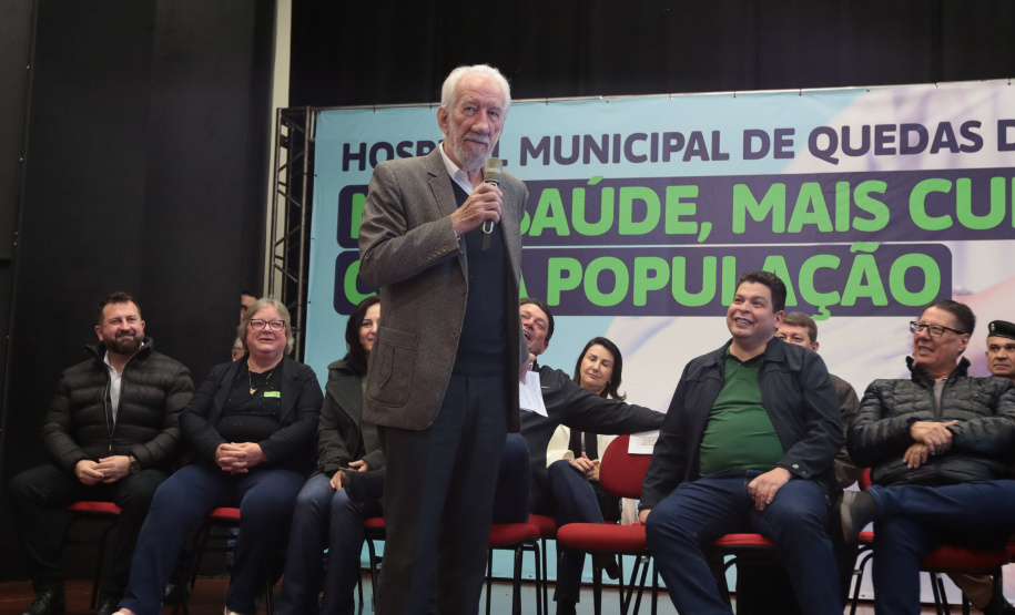 O governador em exercício Darci Piana participa neste sábado (29) do anúncio de novos investimentos do Governo do Estado em Quedas do Iguaçu.