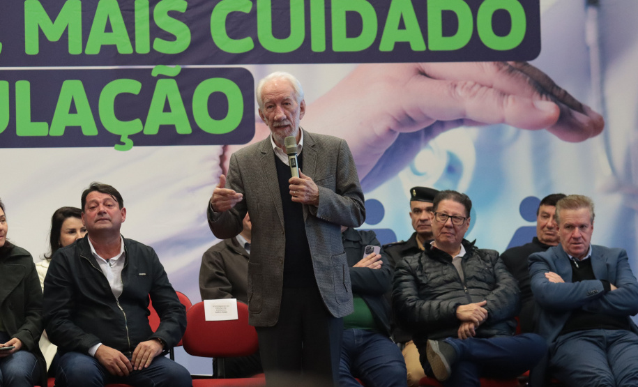 O governador em exercício Darci Piana participa neste sábado (29) do anúncio de novos investimentos do Governo do Estado em Quedas do Iguaçu.