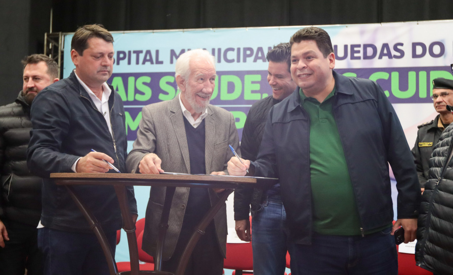 O governador em exercício Darci Piana participa neste sábado (29) do anúncio de novos investimentos do Governo do Estado em Quedas do Iguaçu.