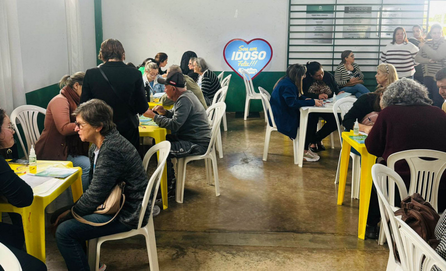 Saúde realiza capacitação de profissionais e mutirão da pessoa idosa na Região Oeste