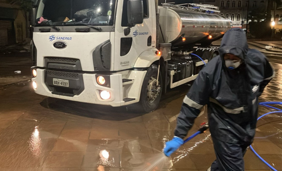 SANEPAR ABASTECIMENTO E LIMPEZA RS