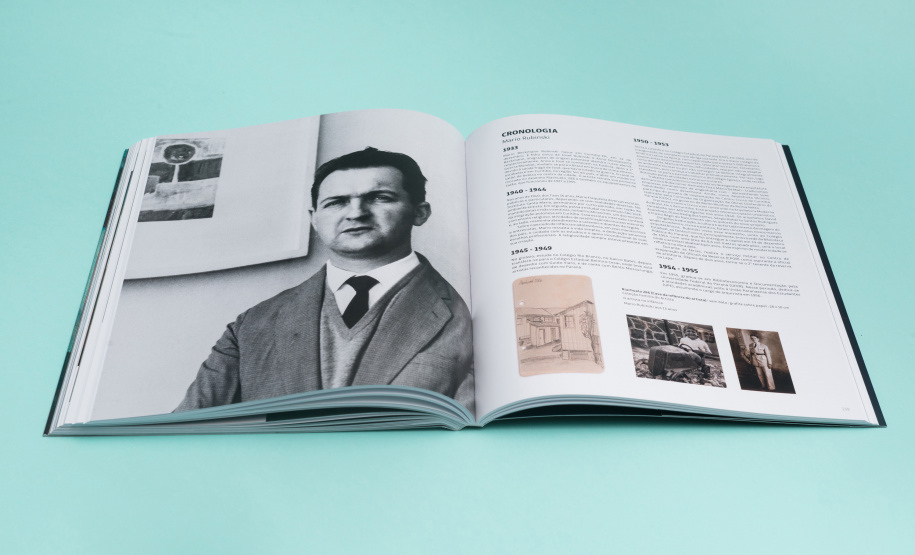 Catálogo da mostra de Mario Rubinski