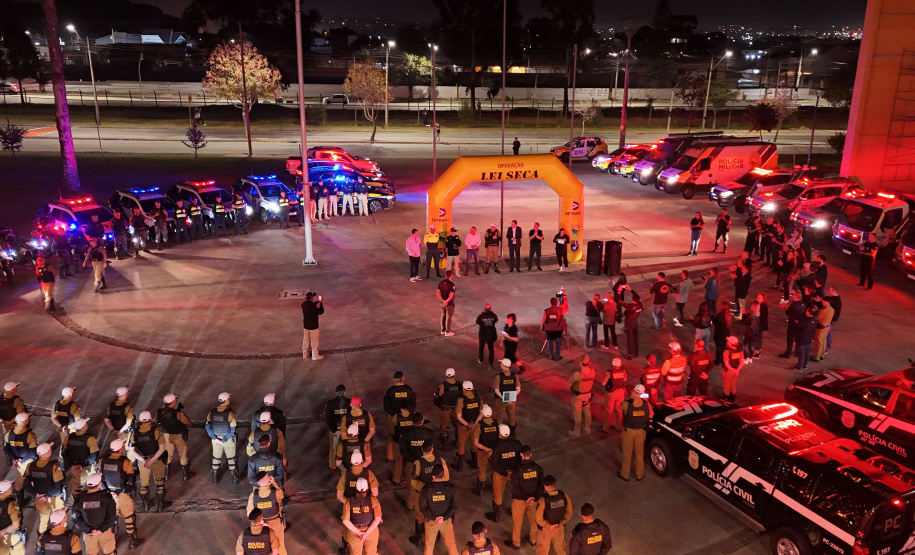 Paraná promove Operação Lei Seca conjunta em Curitiba e em vários municípios