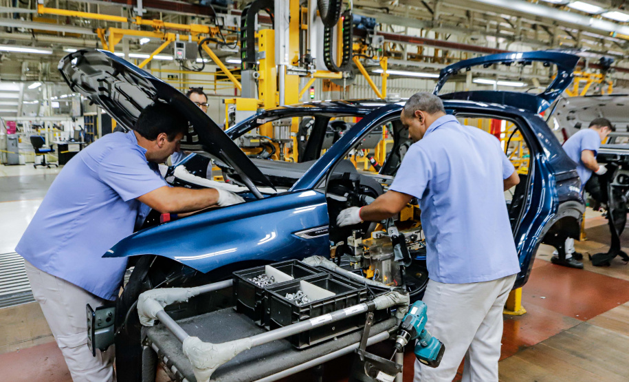 Paraná terceiro valor industrial do país
