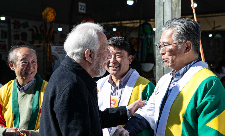 Curitiba, 30 de junho de 2024 - O governador em exercício, Darci Piana, participa do 32º IMIN Matsuri – Festival do Imigrante Japonês, no Centro de Eventos Positivo - Parque Barigui.