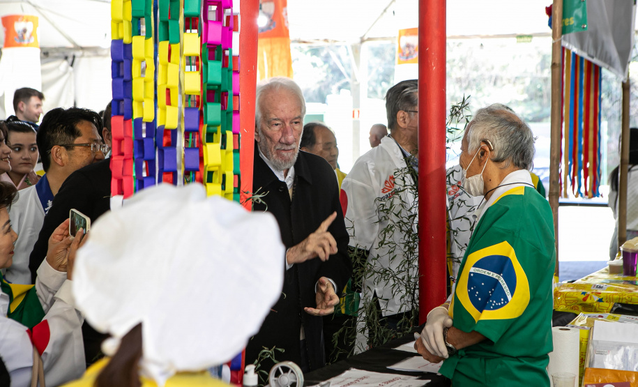Curitiba, 30 de junho de 2024 - O governador em exercício, Darci Piana, participa do 32º IMIN Matsuri – Festival do Imigrante Japonês, no Centro de Eventos Positivo - Parque Barigui.