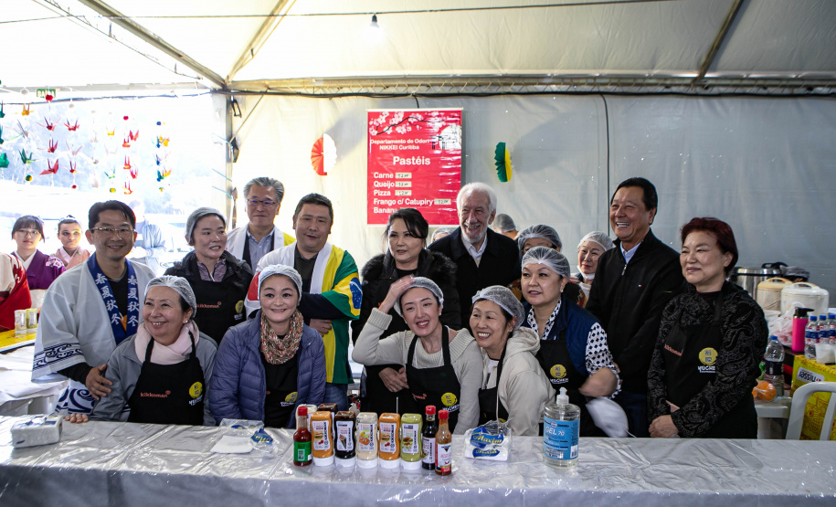 Curitiba, 30 de junho de 2024 - O governador em exercício, Darci Piana, participa do 32º IMIN Matsuri – Festival do Imigrante Japonês, no Centro de Eventos Positivo - Parque Barigui.