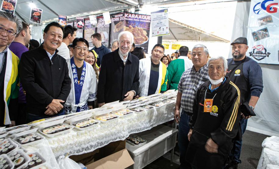 Curitiba, 30 de junho de 2024 - O governador em exercício, Darci Piana, participa do 32º IMIN Matsuri – Festival do Imigrante Japonês, no Centro de Eventos Positivo - Parque Barigui.