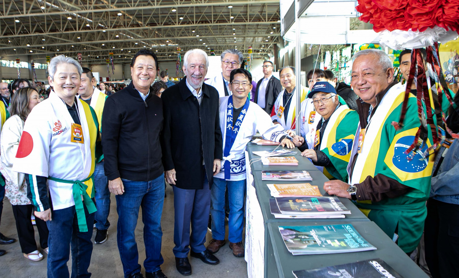 Curitiba, 30 de junho de 2024 - O governador em exercício, Darci Piana, participa do 32º IMIN Matsuri – Festival do Imigrante Japonês, no Centro de Eventos Positivo - Parque Barigui.