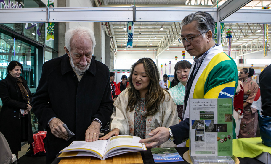 Curitiba, 30 de junho de 2024 - O governador em exercício, Darci Piana, participa do 32º IMIN Matsuri – Festival do Imigrante Japonês, no Centro de Eventos Positivo - Parque Barigui.