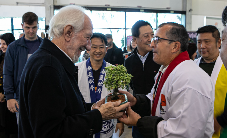 Curitiba, 30 de junho de 2024 - O governador em exercício, Darci Piana, participa do 32º IMIN Matsuri – Festival do Imigrante Japonês, no Centro de Eventos Positivo - Parque Barigui.