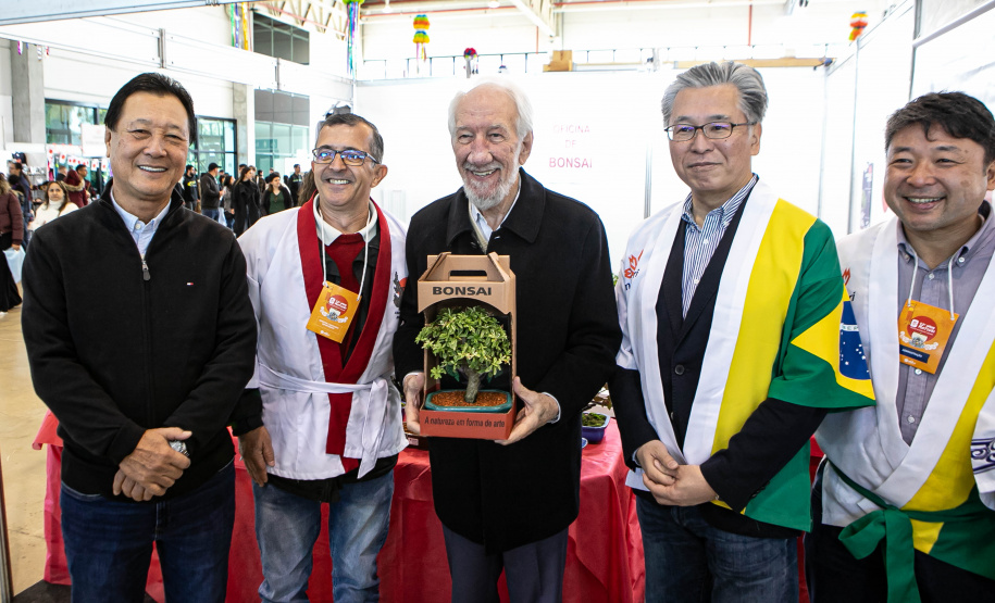 Curitiba, 30 de junho de 2024 - O governador em exercício, Darci Piana, participa do 32º IMIN Matsuri – Festival do Imigrante Japonês, no Centro de Eventos Positivo - Parque Barigui.