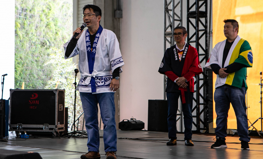 Curitiba, 30 de junho de 2024 - O governador em exercício, Darci Piana, participa do 32º IMIN Matsuri – Festival do Imigrante Japonês, no Centro de Eventos Positivo - Parque Barigui.