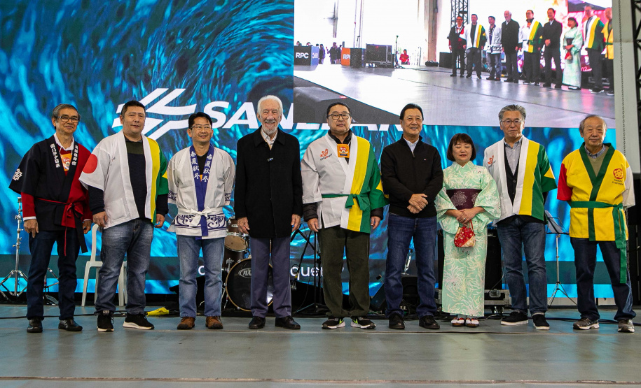 Curitiba, 30 de junho de 2024 - O governador em exercício, Darci Piana, participa do 32º IMIN Matsuri – Festival do Imigrante Japonês, no Centro de Eventos Positivo - Parque Barigui.