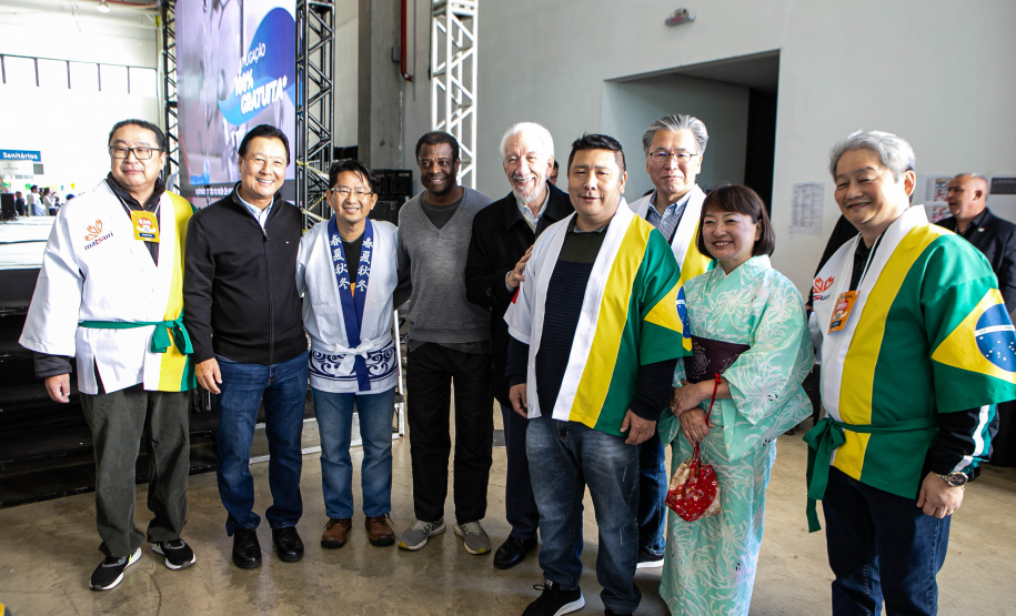 Curitiba, 30 de junho de 2024 - O governador em exercício, Darci Piana, participa do 32º IMIN Matsuri – Festival do Imigrante Japonês, no Centro de Eventos Positivo - Parque Barigui.