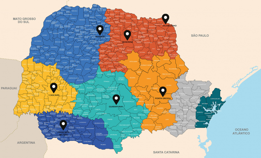 Núcleos Regionais de Cultura da SEEC
