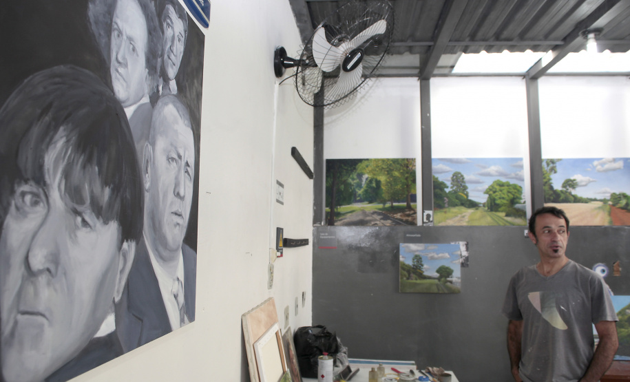 Maurício Valle é o novo residente do Museu Casa Alfredo Andersen