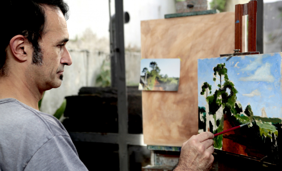 Maurício Valle é o novo residente do Museu Casa Alfredo Andersen