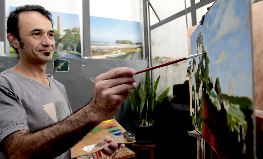 Maurício Valle é o novo residente do Museu Casa Alfredo Andersen