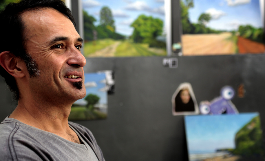 Maurício Valle é o novo residente do Museu Casa Alfredo Andersen