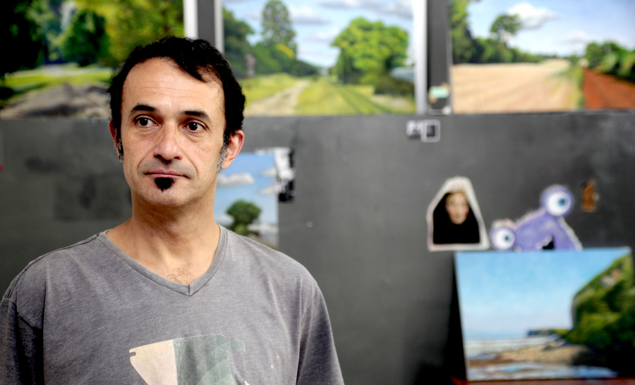 Maurício Valle é o novo residente do Museu Casa Alfredo Andersen