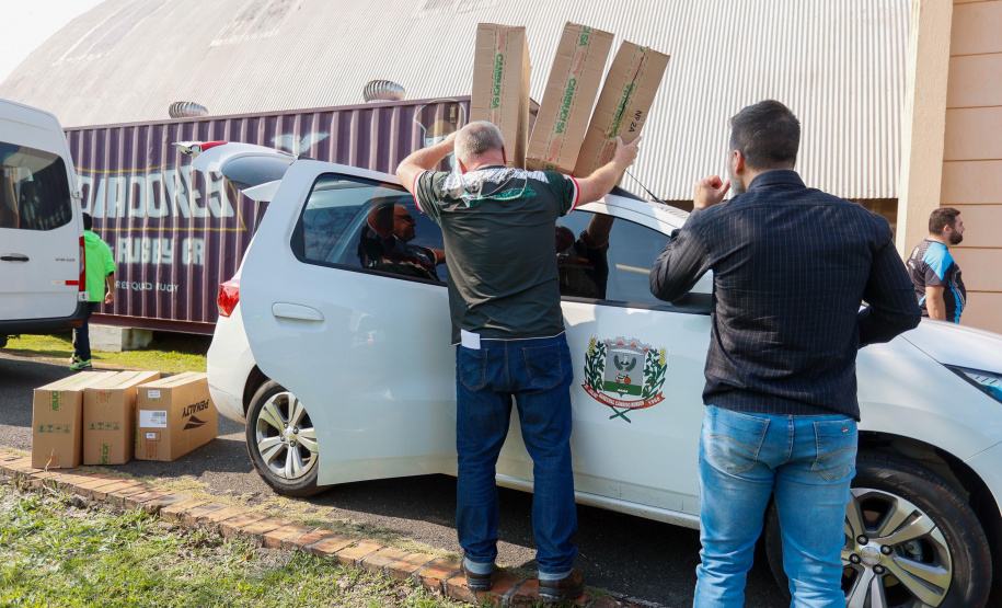 Governador em exercício Darci Piana participa do evento Transformando Pessoas, Formando Vencedores, evento que reuniu atletas e técnicos paranaenses que vão participar dos Jogos Olímpicos e Paralímpicos de Paris 2024.  Foto: Gabriel Rosa/AEN