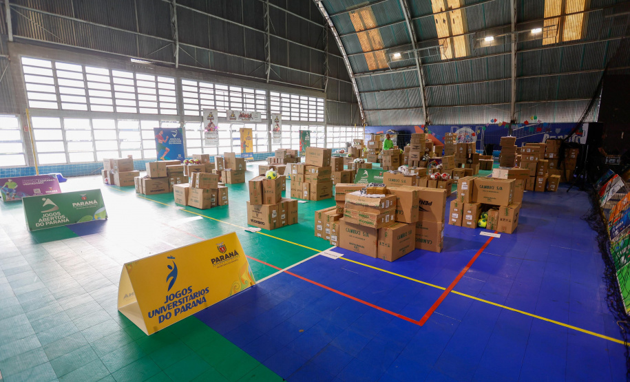 Governador em exercício Darci Piana participa do evento Transformando Pessoas, Formando Vencedores, evento que reuniu atletas e técnicos paranaenses que vão participar dos Jogos Olímpicos e Paralímpicos de Paris 2024.  Foto: Gabriel Rosa/AEN