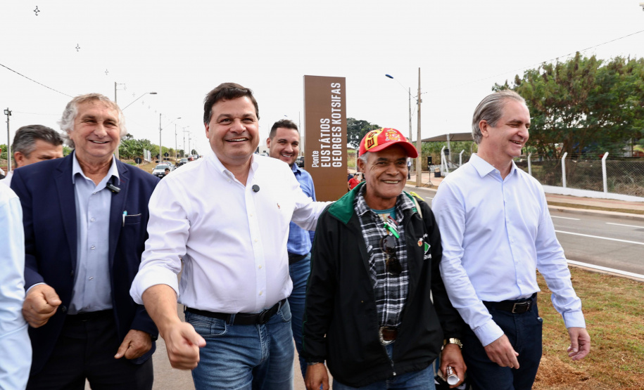 Inaugurada nova ponte ligando Maringá e Sarandi, na região Noroeste