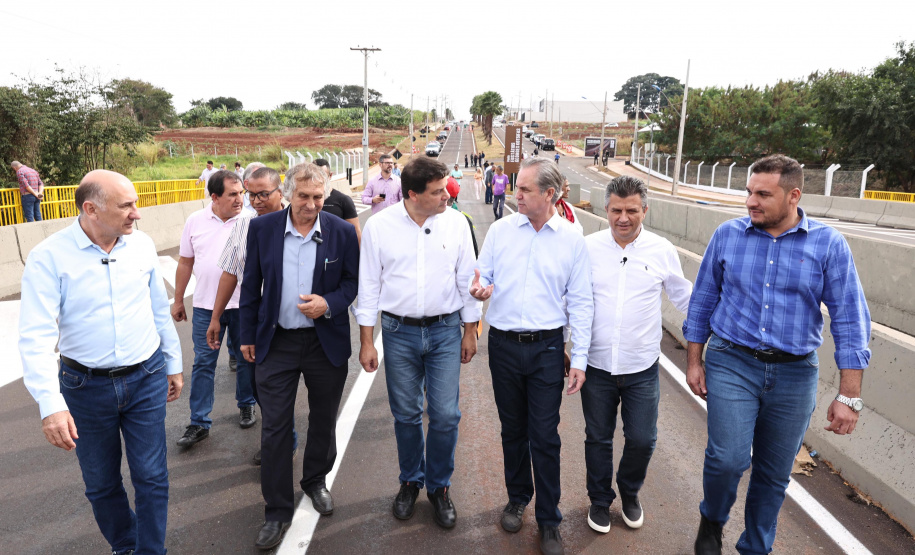 Inaugurada nova ponte ligando Maringá e Sarandi, na região Noroeste