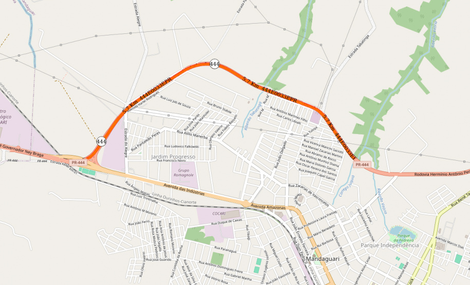 DER VIADUTOS MANDAGUARI