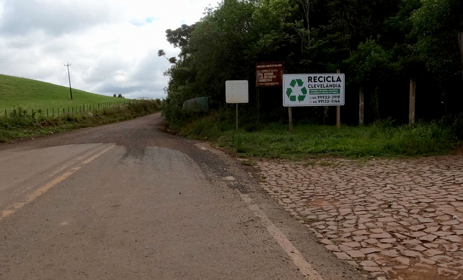 DER está licitando conservação de estrada rural entre Clevelândia e Mangueirinha