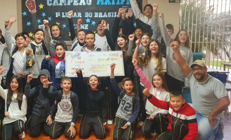 SEED 1º LUGAR OLIMPÍADA MATEMÁTICA
