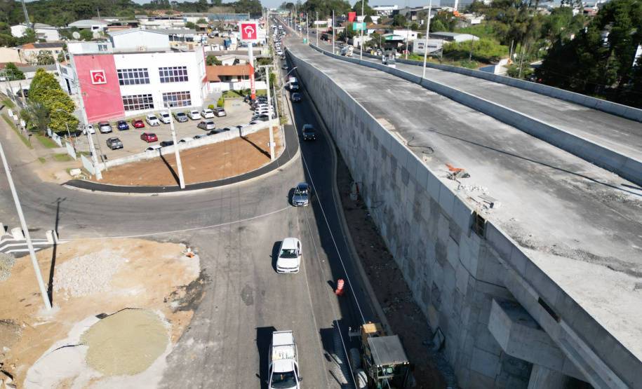 Viaduto do Bradesco chega a 83,18% de execução e deve ser liberado em breve