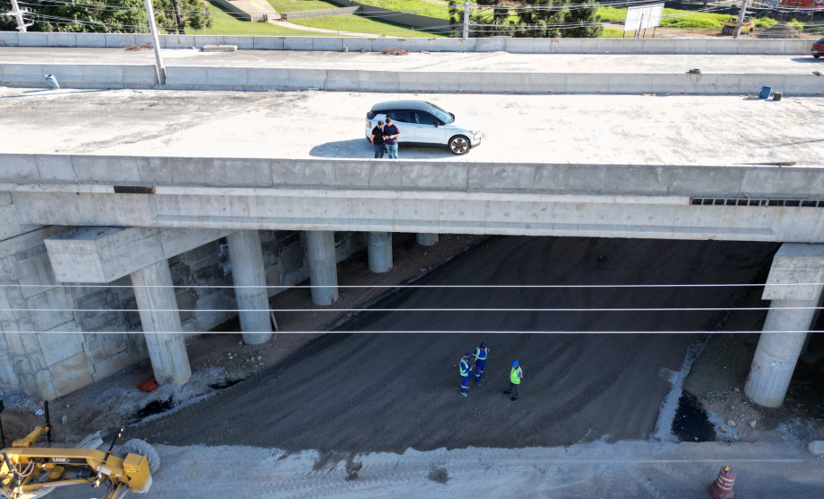 Viaduto do Bradesco chega a 83,18% de execução e deve ser liberado em breve